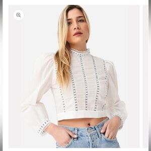 NWT HUNTER BELL NORA TOP